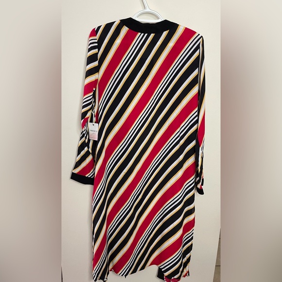 Forever 21 Casual Jacket Cover Up Kimono Cardigan Stripes Multicolor Sz L. NWT - Picture 11 of 17